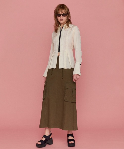 MAISON SPECIAL（メゾンスペシャル） スカート Utility Skirt