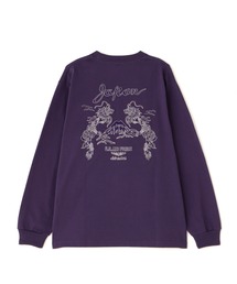 tシャツ DOUBLE DRAGON SOUVENIR T-SHIRT / ダブルドラゴン スーベニア 長袖Tシャツ / AVIREX / アヴィレッ｜ZOZOTOWN Yahoo!店