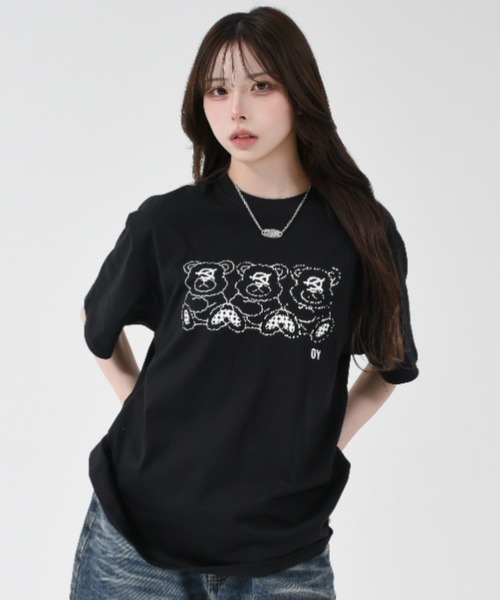 tシャツ 「OY/オーワイ」 ARCH MOSAIC DOLLY TEE/ アーチモザイクオードリーティーシャツ レディース メンズ OY/オーワイ』 ARCH MOSAIC DOLLY TEE/ アーチモザイク