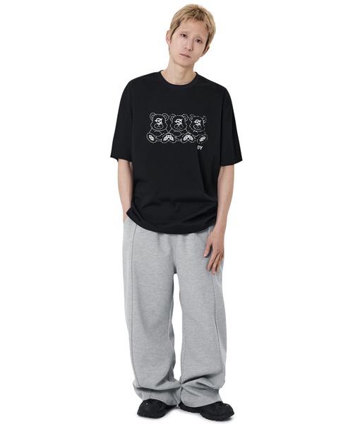 ★OY★PIXEL ART DOLLY TEE - BLACK★正規品/韓国直送料込/人気 OY tシャツ 「OY/オーワイ」PIXEL ART DOLLY TEE/ピクセルアート