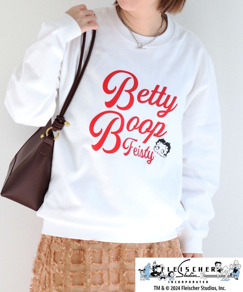 BETTY BOOP（ベティ ブープ） トレーナー スウェット 「Betty Boop(TM