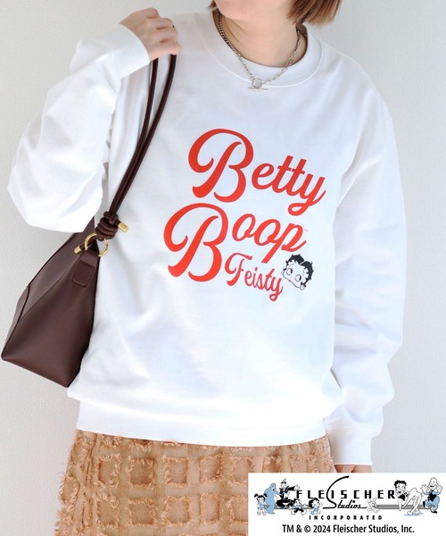 BETTY BOOP（ベティ ブープ） トレーナー スウェット 「Betty Boop(TM