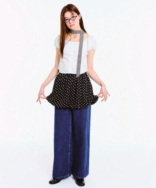 FEKETE バルーンスカート FEKETE（フェケテ）の「MIDI BALLOON SKIRT / ミディ丈バルーン