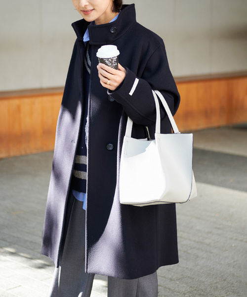 JOURNAL STANDARD relume ネイビーコート サイズ38 JOURNAL STANDARD relume（ジャーナルスタンダード レリューム） ノー