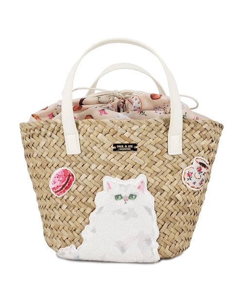 ハンドバッグ PAUL ＆ JOE ACCESSOIRES (ポール＆ジョーアクセソワ) ハンドバッグ かごバッグ PJA-B1201 バスケットバッ_6