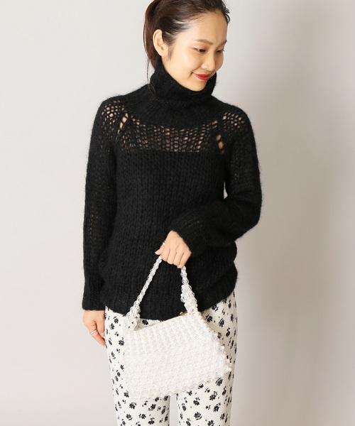 「EDIT. FOR LULU」 タートルネックニット FREE ブラック レディース_画像7