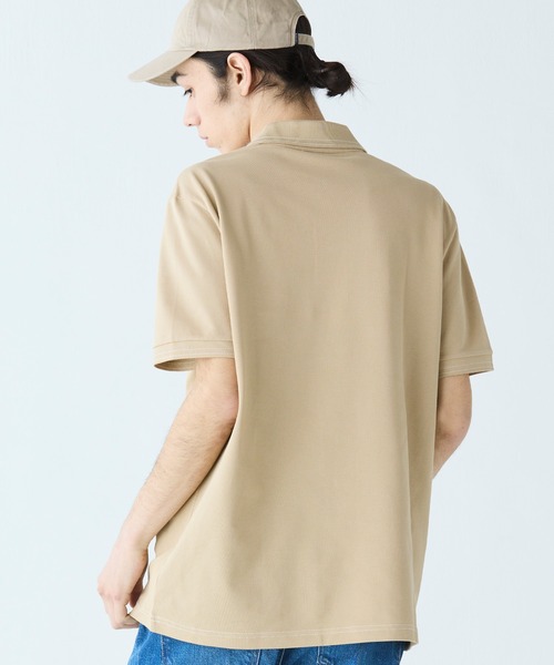 LACOSTE ポロシャツ 配色ステッチポロシャツ メンズ レディース
