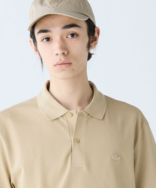 LACOSTE 配色ステッチ ポロシャツ 新品 LACOSTE ポロシャツ 配色ステッチポロシャツ メンズ レディース