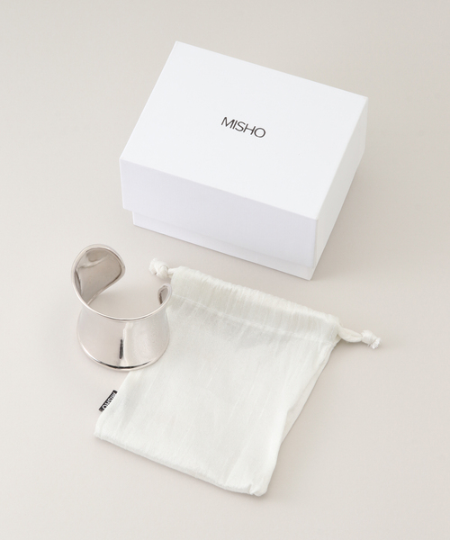 AP STUDIO ブレスレット 「MISHO/ミショー」Hera Cuff(silver