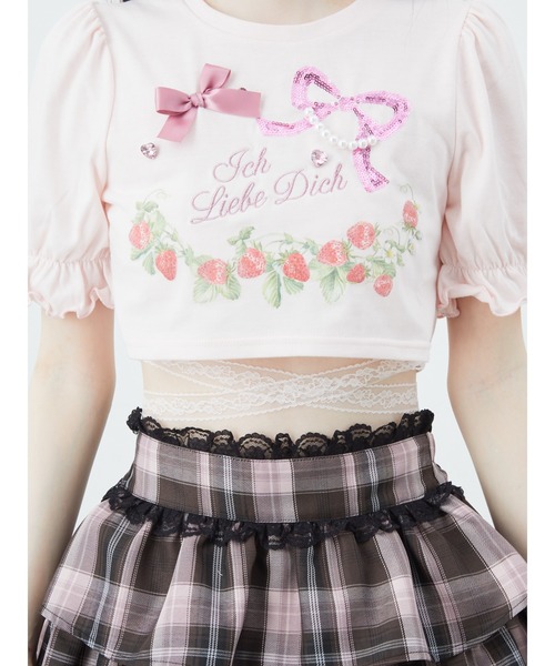 アンクルージュ AnkRouge ティシャツ トップス 半袖 ピンク Tシャツ アソートBIGシャツ - Ank Rouge(アンクルージュ)のシャツ・ブラウス