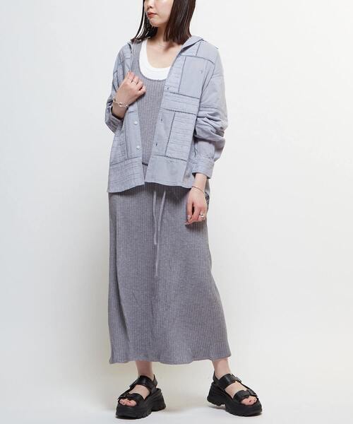 CONVERSE TOKYO ブラウス シャツ LACE CAMBRIC PATCHWORK SHIRT