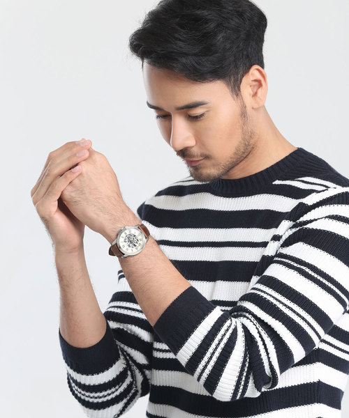 FOSSIL 腕時計 フォッシル メンズ アナログ レザー ME3099