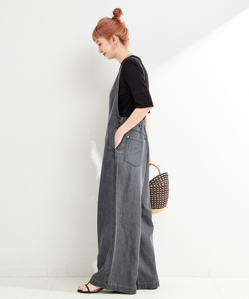 B.C STOCK サロペット オーバーオール DU JOUR/デュ ジュール V