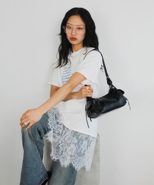 IMARI スカート 「 IMARI / イマリ 」 シアー レース レイヤード