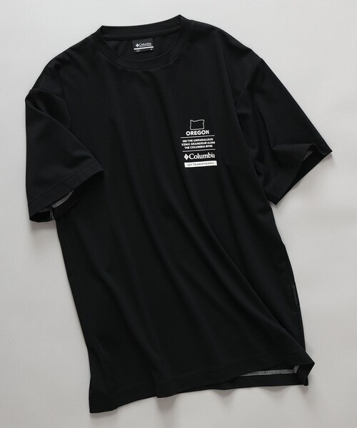 Columbia（コロンビア） tシャツ COLUMBIA BLACK LABEL／メンズ ドライ