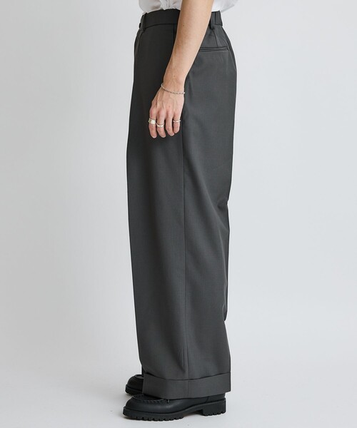 marka（マーカ） スラックス 1 ダークブラウン メンズ : ZOZOTOWN