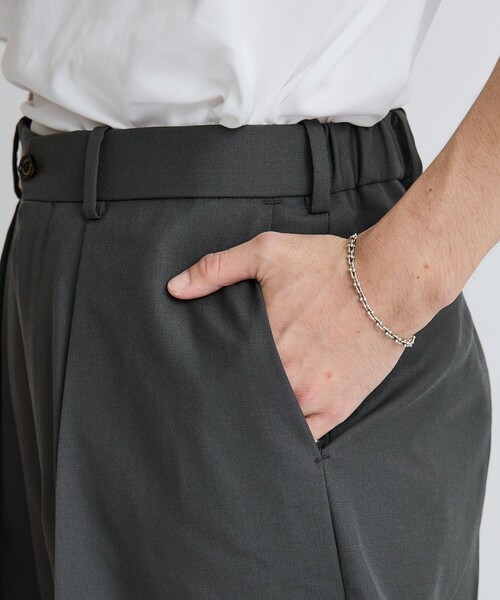 marka（マーカ） スラックス 1 ダークブラウン メンズ : ZOZOTOWN