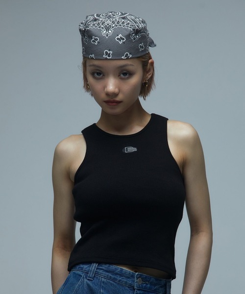 beeden タンクトップ black BEEDEN タンクトップ ノースリーブ AMERICAN TANK レディース