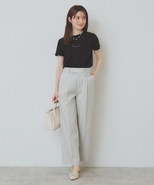 index（インデックス） tシャツ ワンポイントロゴ刺繍Tシャツ「UV