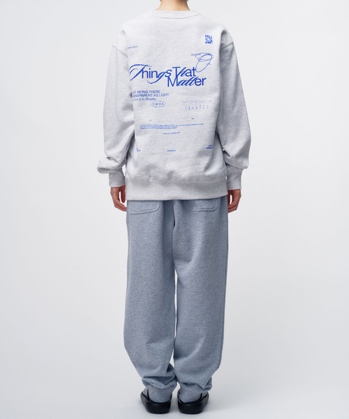 THINGS THAT MATTER トレーナー　スウェット THINGS THAT MATTER トレーナー スウェット CHAOTIC” SWEAT