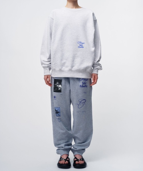 THINGS THAT MATTER トレーナー　スウェット THINGS THAT MATTER トレーナー スウェット CHAOTIC” SWEAT
