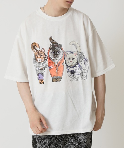 PARTY❤️　Tシャツ　カットソー　チュニック　アニマル柄　半袖　M トップス カットソー Tシャツ 半袖 ビッグサイズ アニマル柄 ヒョウ柄