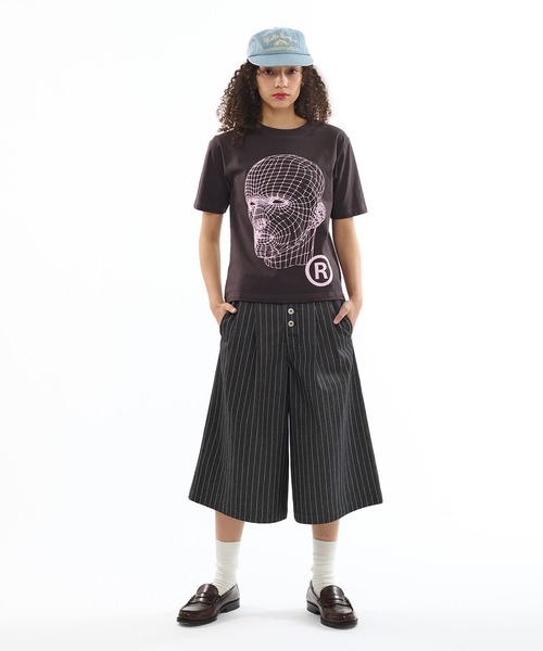 WISH FOR EVER（ウィッシュフォーエバー） tシャツ FACE GRAPHIC ART