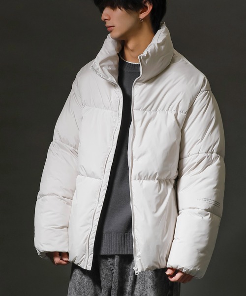 「ADMIX/ATELIER SAB MEN」 ジップアップブルゾン LL オフホワイト メンズ_画像8