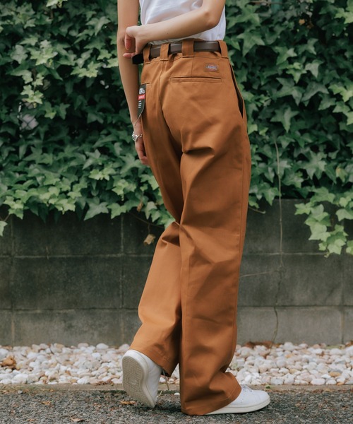 ok.soon×dickies wide chino pants | ok.soon