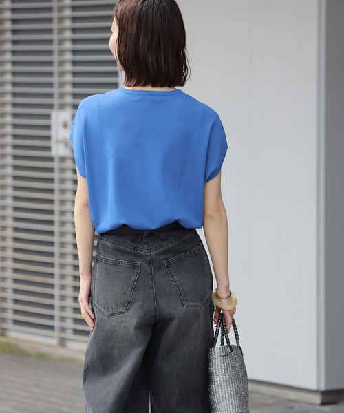 ニット セーター 「追加4」接触冷感 / ウォッシャブルクールポンチョプルオーバー レディース JOURNAL STANDARD relume ニット セーター 「追加4」接触冷感