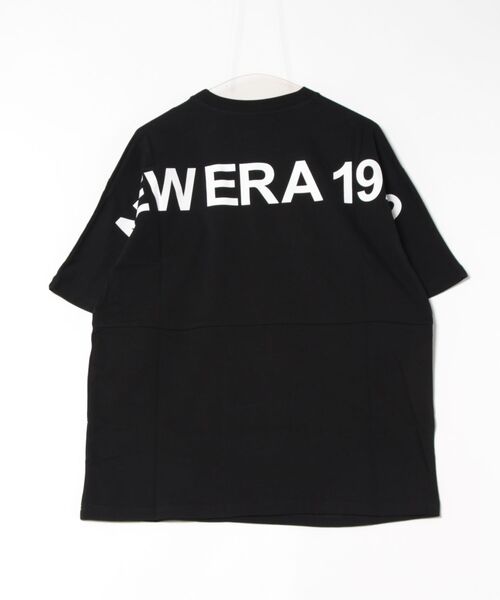 「NEW ERA」 半袖Tシャツ M ベージュ メンズ