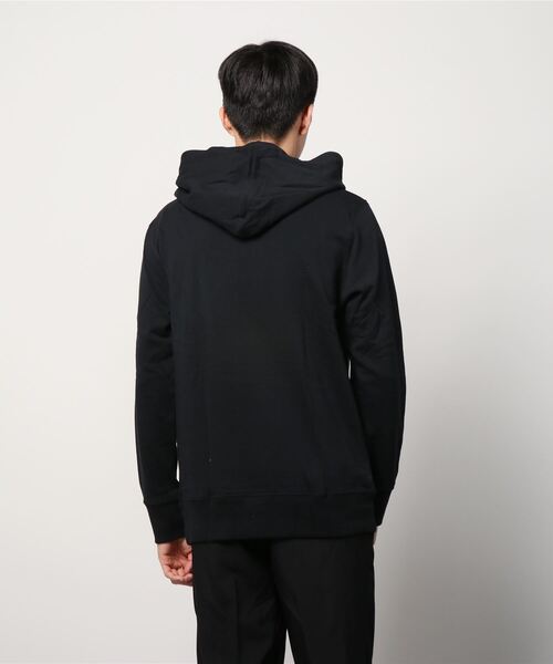 「SHISKY」 「shi-jyoman」プルオーバーパーカー X-LARGE モカ メンズ