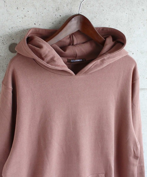 「SHISKY」 「shi-jyoman」プルオーバーパーカー X-LARGE モカ メンズ