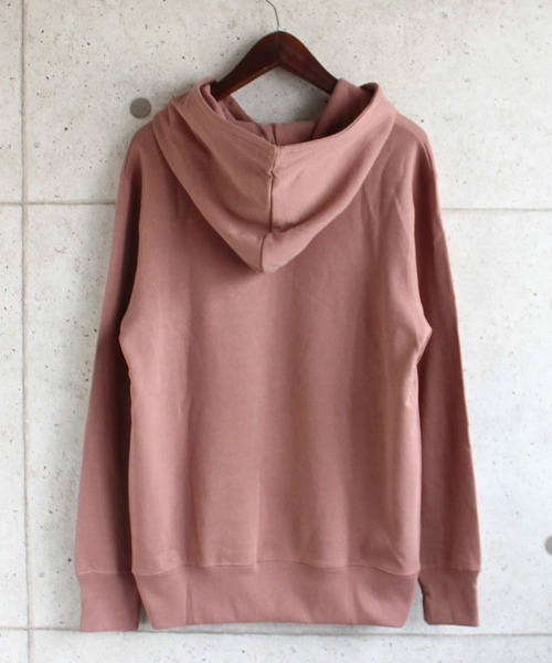 「SHISKY」 「shi-jyoman」プルオーバーパーカー X-LARGE モカ メンズ