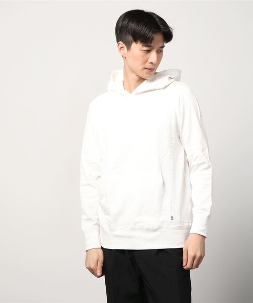 「SHISKY」 「shi-jyoman」プルオーバーパーカー X-LARGE モカ メンズ
