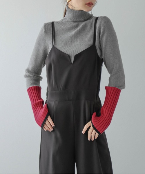 「SUGAR BISKET」 「La-gemme」タートルネックニット フリー ブラック系その他 レディース_画像3