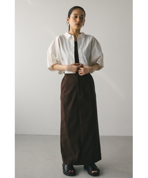 STYLEMIXER ブラウス シャツ ドルマンショートシャツ レディース
