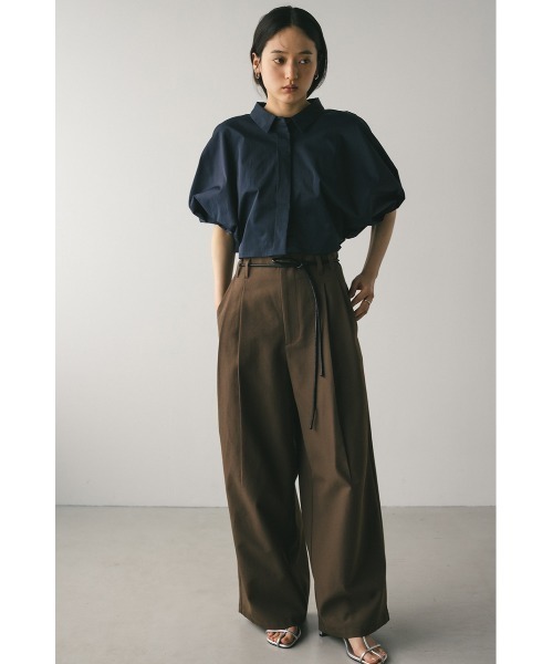 STYLEMIXER ブラウス シャツ ドルマンショートシャツ レディース