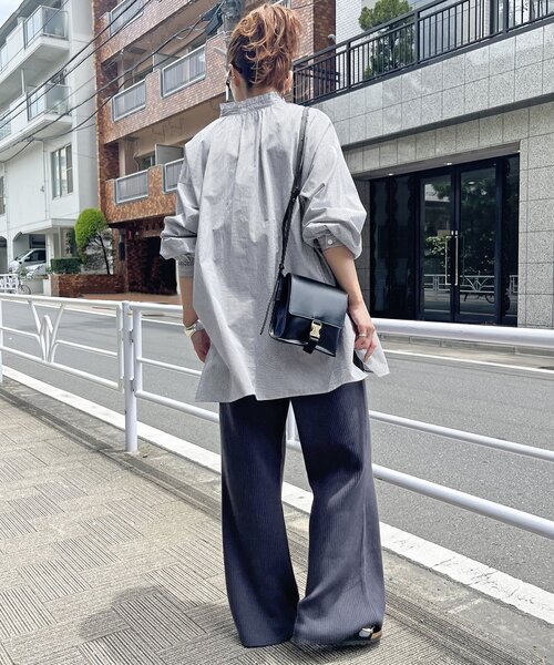 「Spick & Span」 長袖シャツ FREE ネイビー レディース Spick＆Span 「Spick & Span」 長袖ブラウス FREE ネイビー