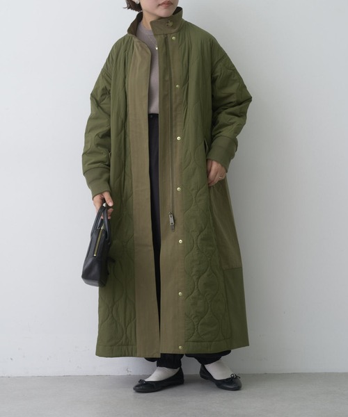 pual ce cin 「PUAL CE CIN」 ナイロンブルゾン FREE カーキ