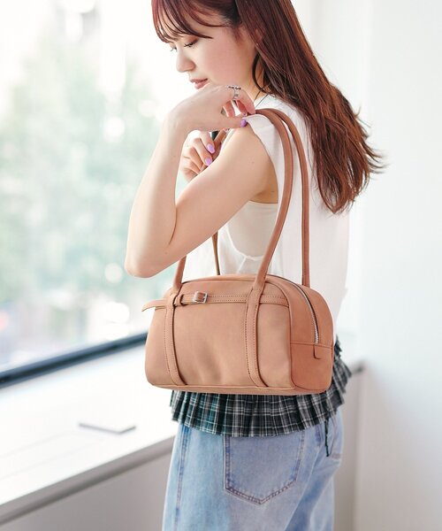 Kastane（カスタネ） ボストンバッグ 「500mlペットボトル収納可/PU