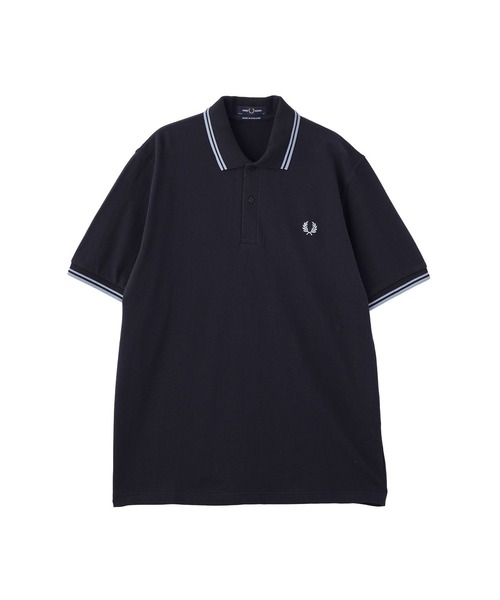 ポロシャツ FRED PERRY:M12 TWIN TIPPED SHIRT FRED PERRY ポロシャツ TWIN TIPPED SHIRT M12 メンズ