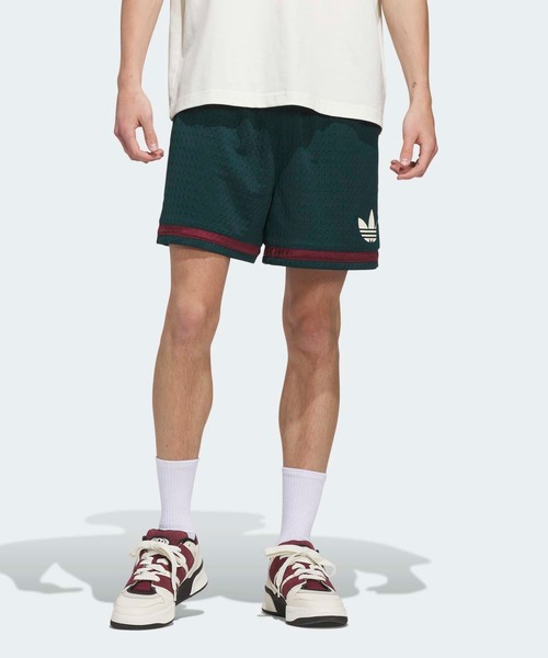 追跡便【adidas】オリジナルス バスケットボール ショーツ adidas パンツ スケートボーディング グラフィック ウォーター