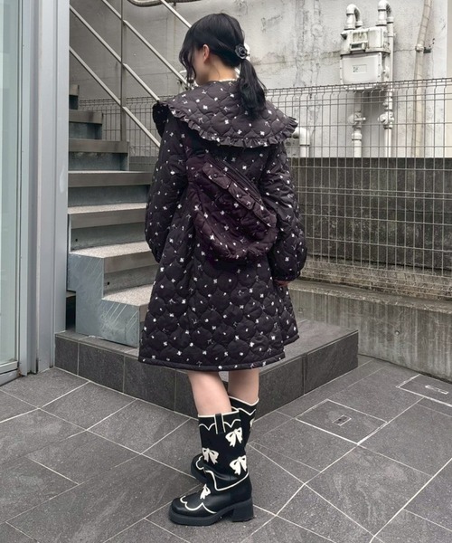 CANDY STRIPPER / ジャケット/2/ポリエステル/花柄/1219105// Candy Stripper（キャンディーストリッパー） ダウンコート ダウン