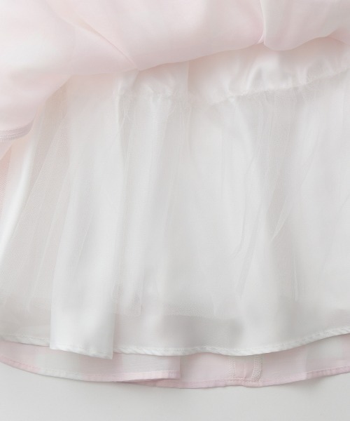 mellfy memory（メルフィーメモリー） スカート Fairy gingham tulle