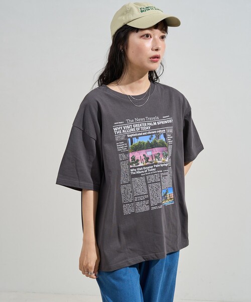 FREAK'S STORE（フリークスストア） tシャツ news paper Tシャツ