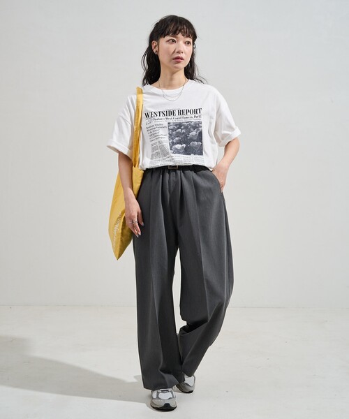 FREAK'S STORE（フリークスストア） tシャツ news paper Tシャツ