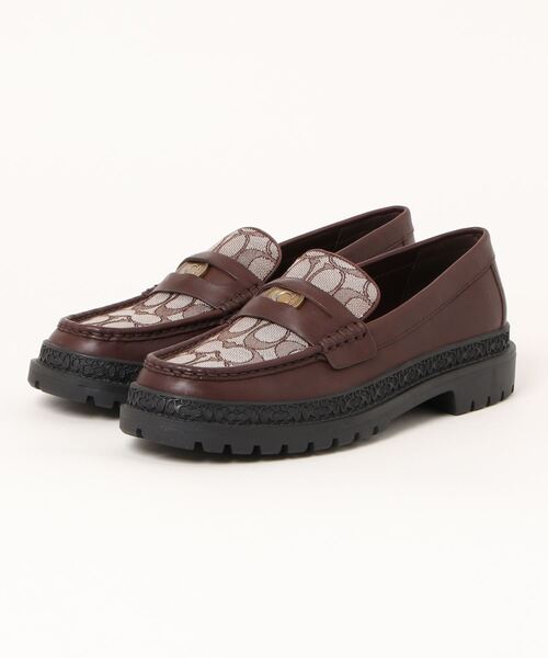 COACH 「COACH」 ローファー 27cm ブラウン メンズ : ZOZOTOWN