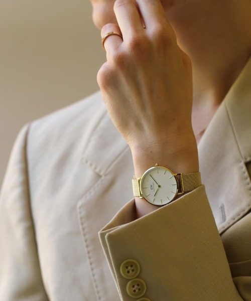 「Daniel Wellington」 リング 13.5 イエローゴールド レディース_画像6