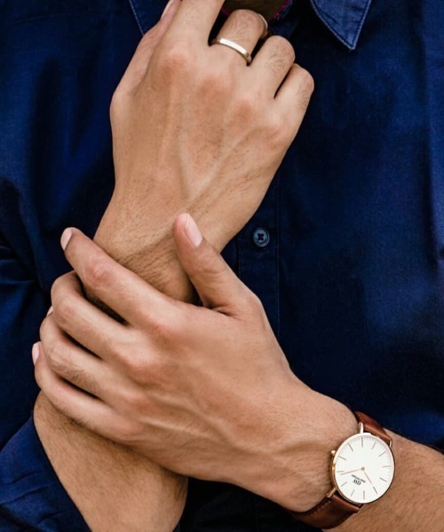 「Daniel Wellington」 リング 13.5 イエローゴールド レディース_画像7